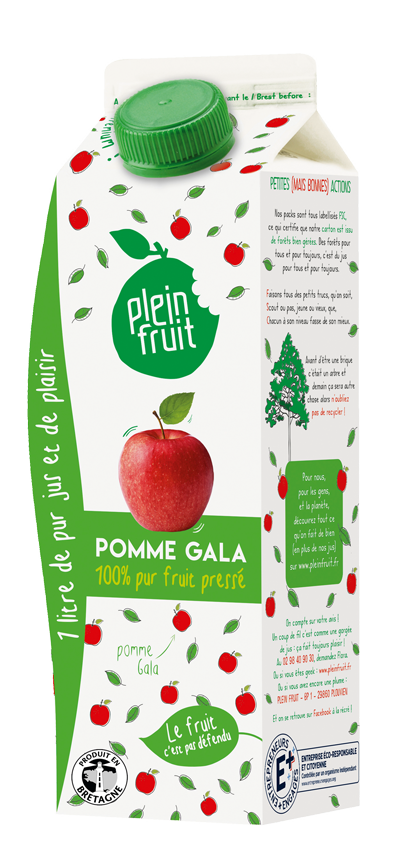 Pur jus de pomme Gala