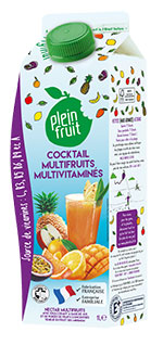 Cocktail multi fruits multivitaminés