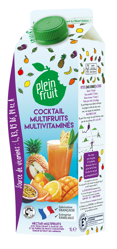 Cocktail multifruits