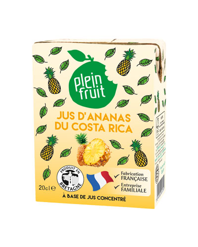 Jus d'ananas du Costa Rica 20 cl