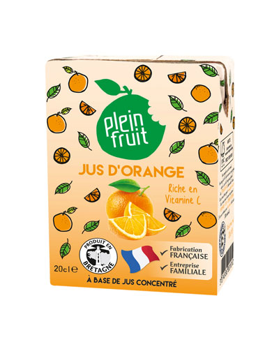 Jus d'orange  20 cl