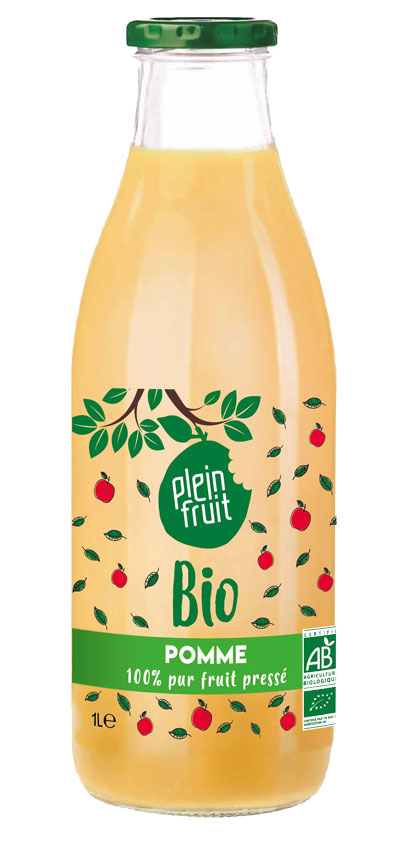 Pur jus de pomme BIO 1L