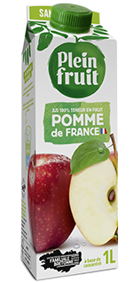 jus de pomme de France Plein Fruit
