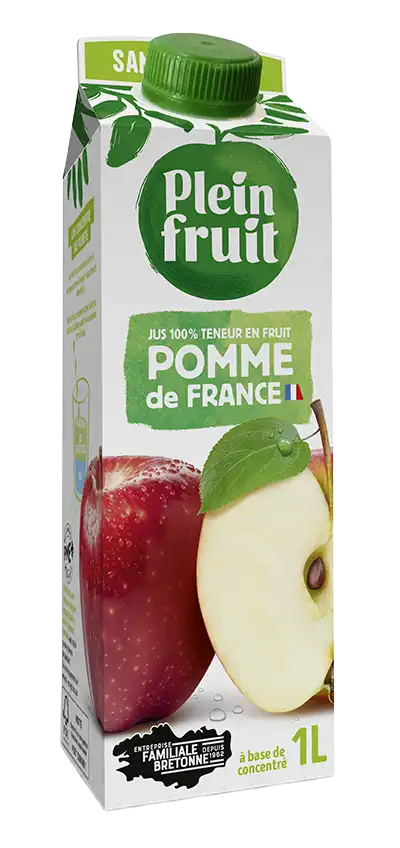 Jus de pomme de France 1L