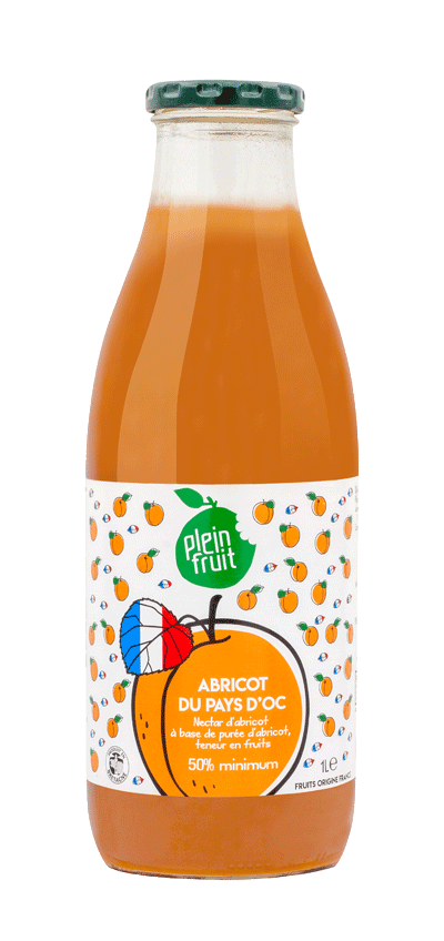 Nectar d'abricot du pays d'Oc 1L