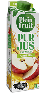 Plein Fruit jus de pomme Gala, fruit pressé