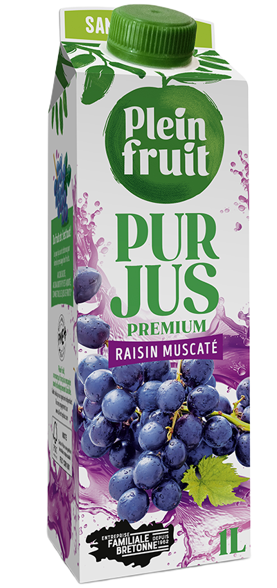 Pur jus de raisin muscaté