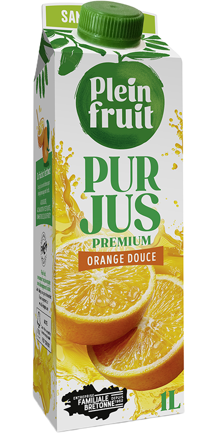 Pur jus d'orange douce