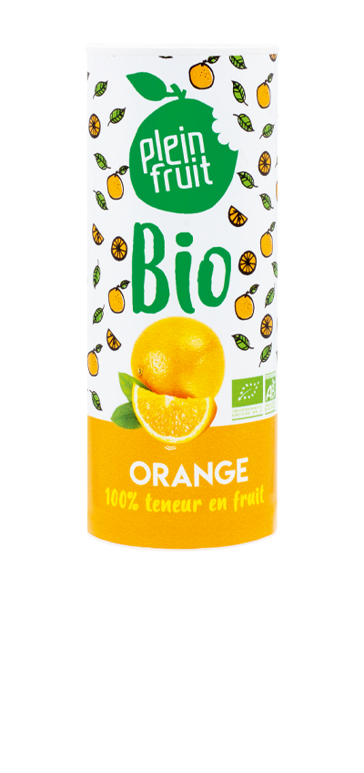 Jus d'orange BIO canette