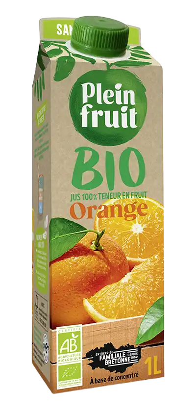 Jus d'orange BIO 1 L
