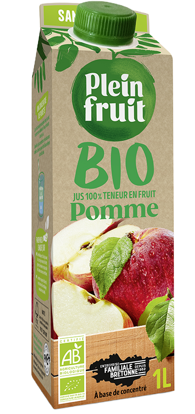 Jus de pomme BIO 1 L